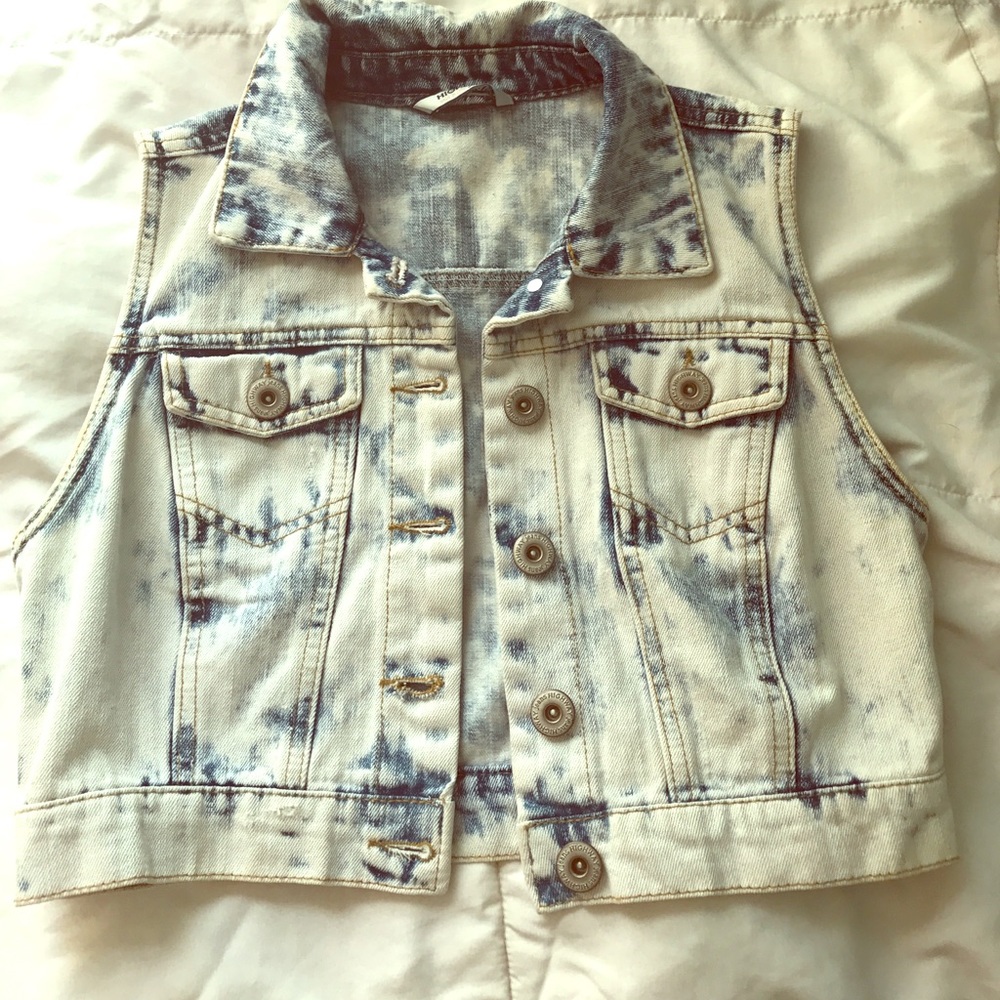 Jean Jacket Vest