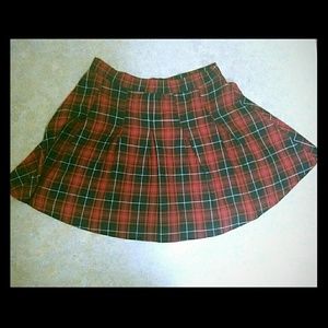 Plaid Skirt
