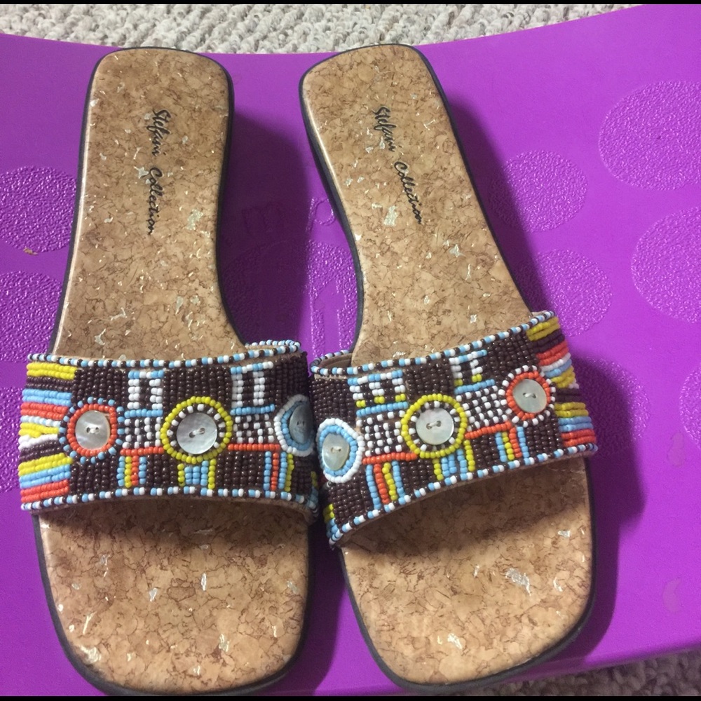 Beaded Sandals