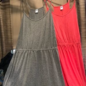 2 old Navy Dresses