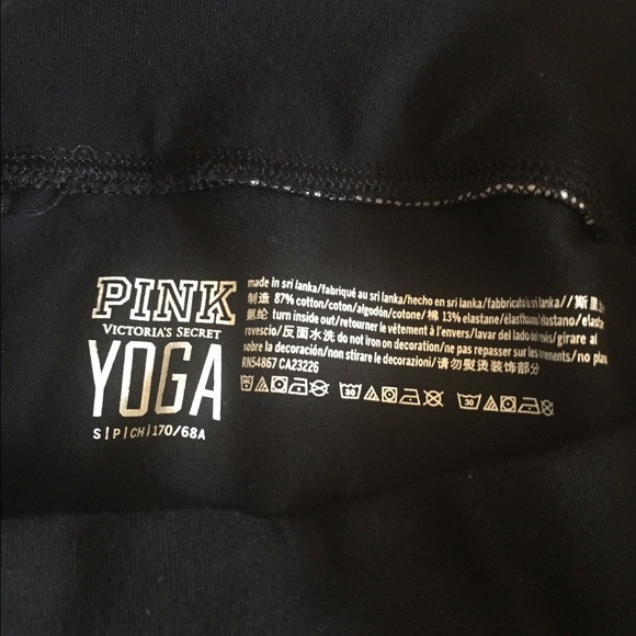 PINK lace up cotton legging SOLD - Picture 4 of 5