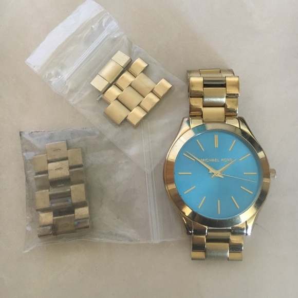 MICHAEL KORS WATCH W LINKS - Picture 1 of 3