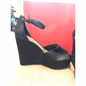 Peep Toe Wedges