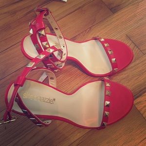 Brand New Shoedazzel Strapped Heels