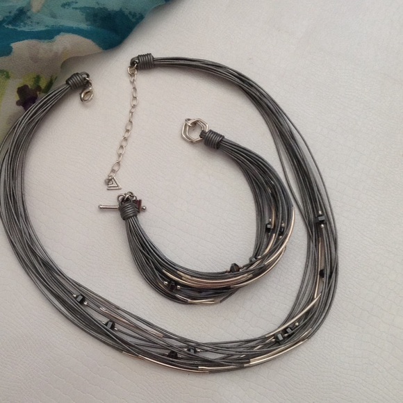 SILPADA Liquid Silver Necklace & Bracelet Set - Picture 2 of 3