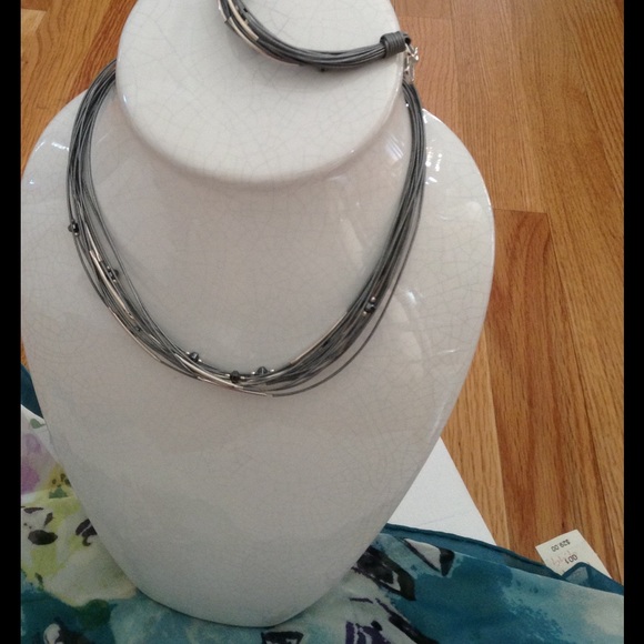 SILPADA Liquid Silver Necklace & Bracelet Set - Picture 3 of 3