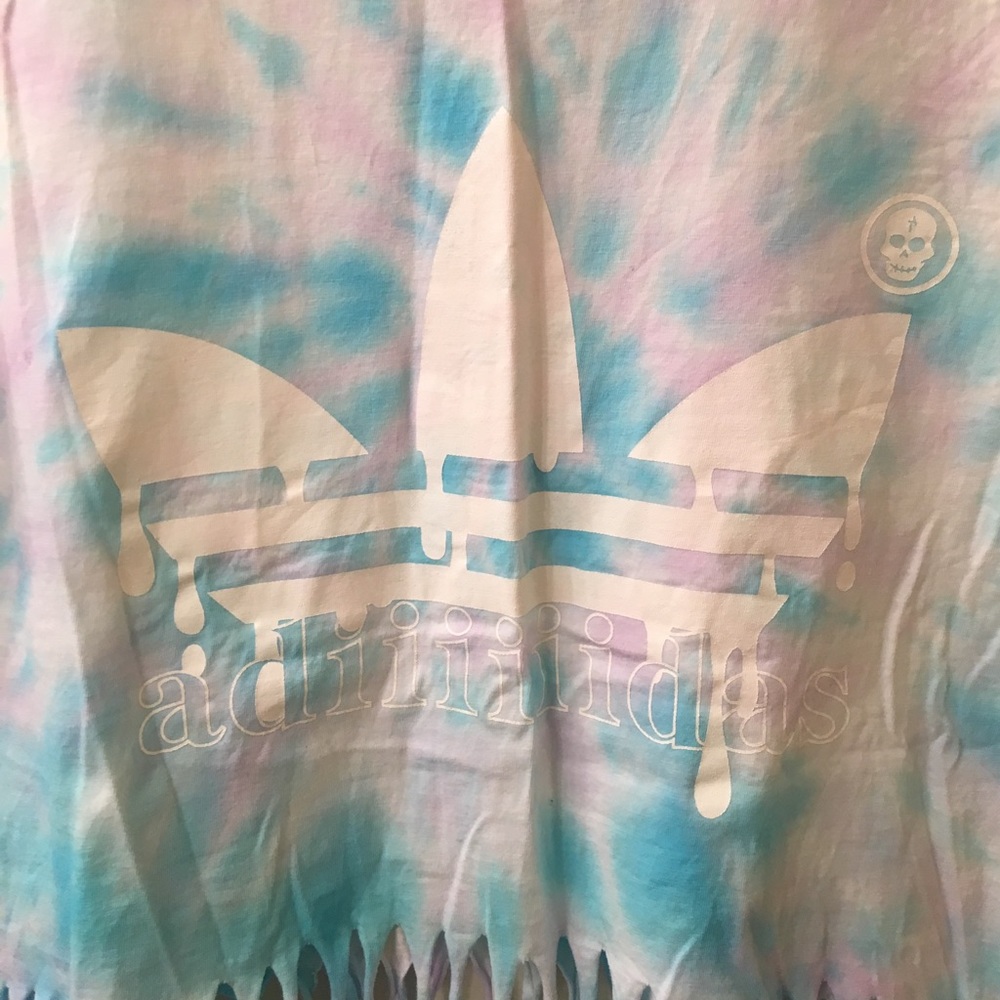 UNIF Acid Adidas Tie Dye Tank