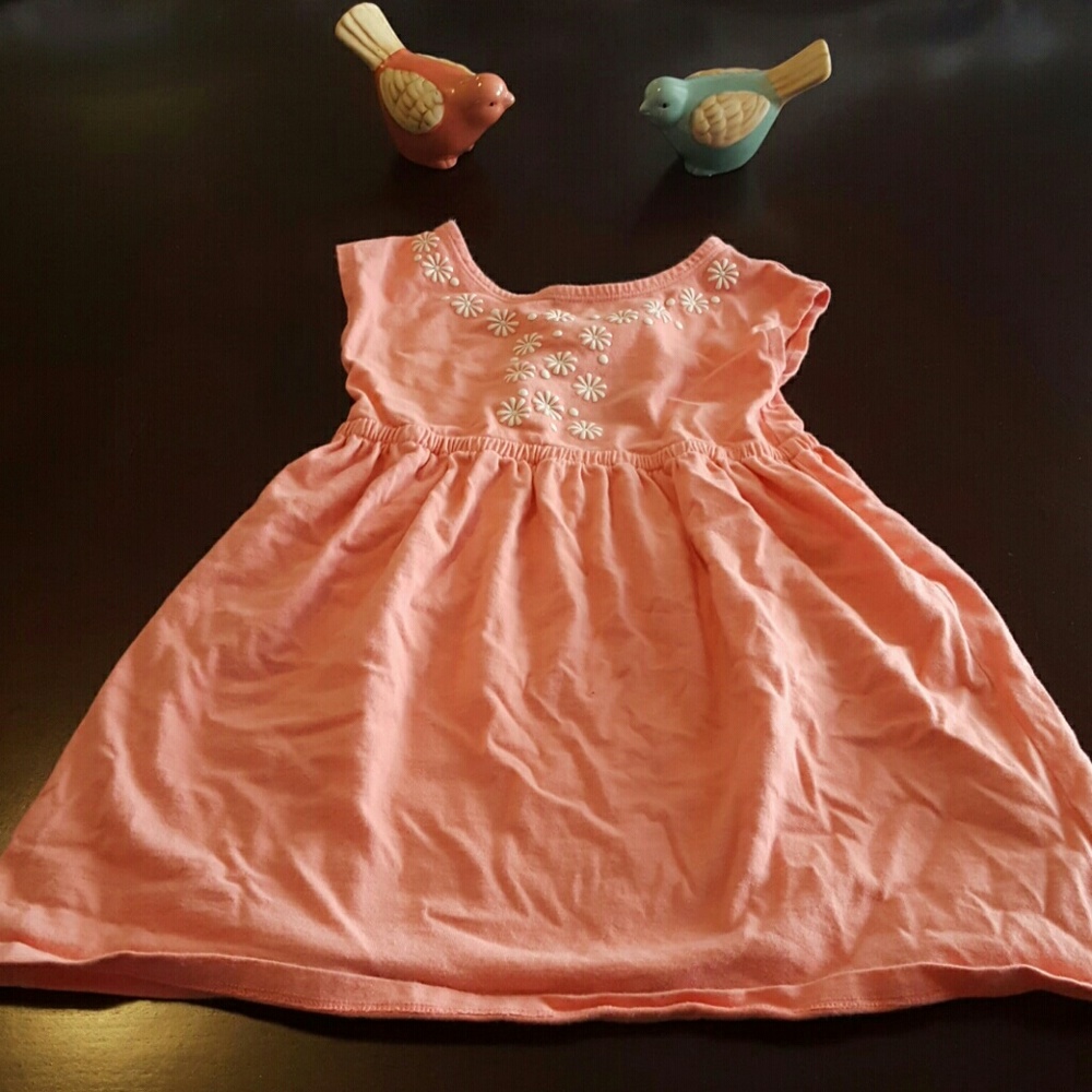 Peach colored Gymboree dress