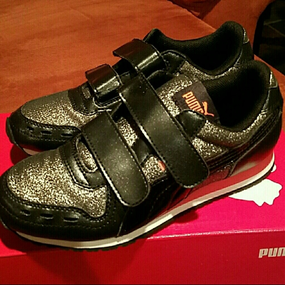 TODAY ONLY!!! Puma Cabana Racer Glitter Sneakers