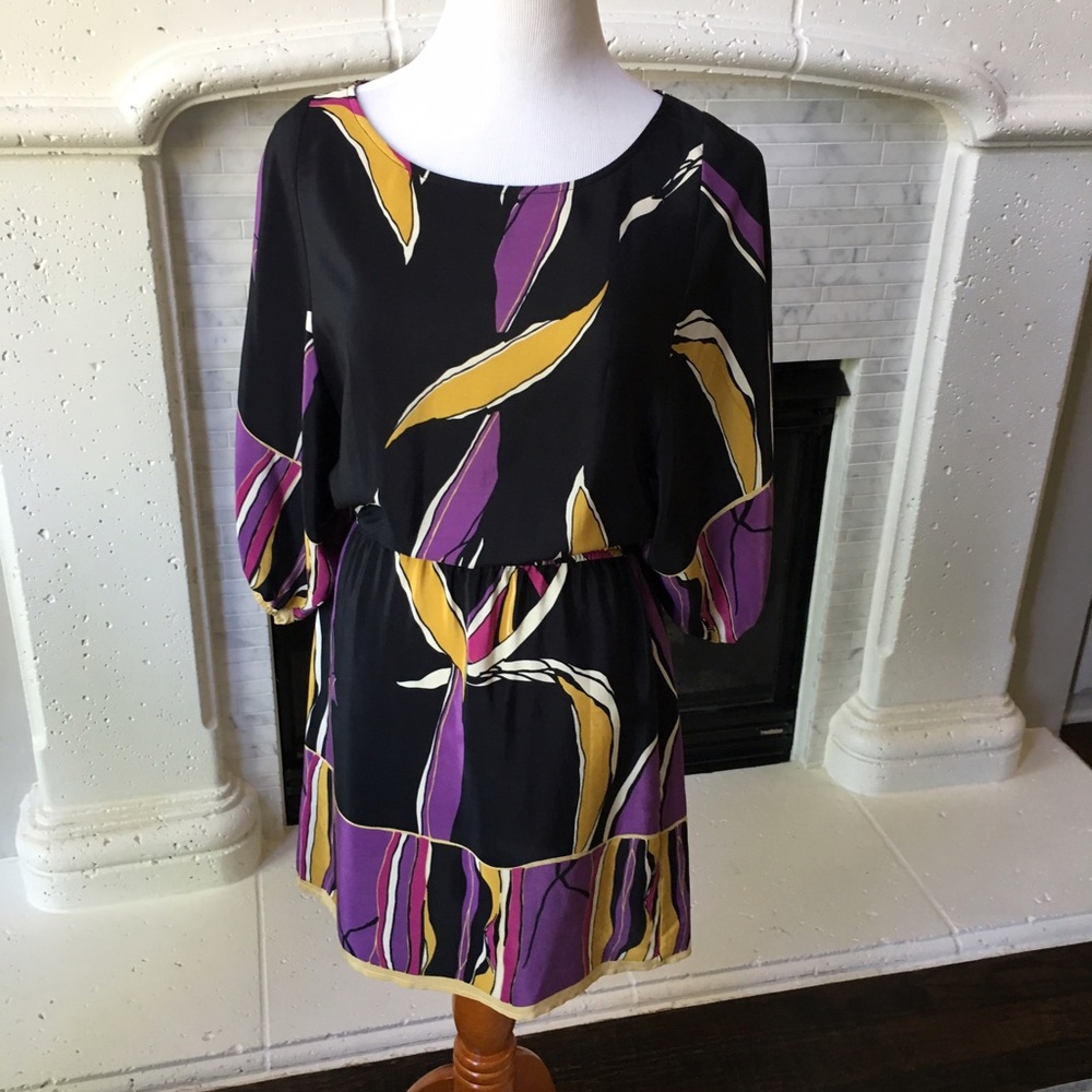 100% silk dress