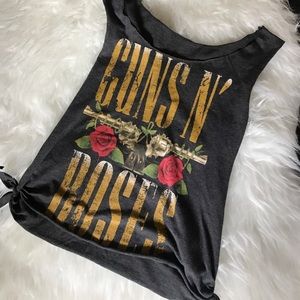 Guns N Roses Side Cut Tank