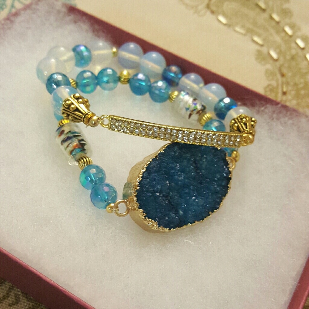 Druzy  bracelets