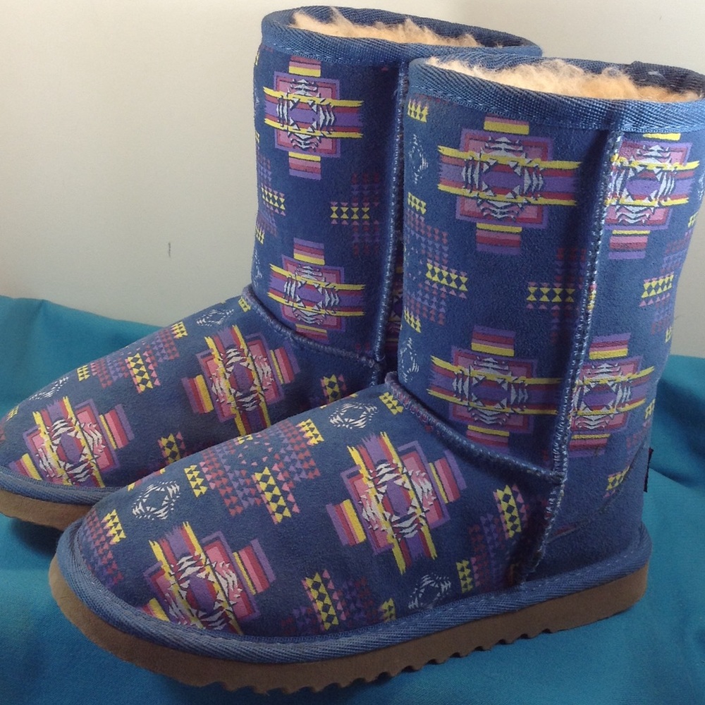 UKALA BOOT FUR BOOTS SHEEP SKIN UGGS LOOK US 5.5