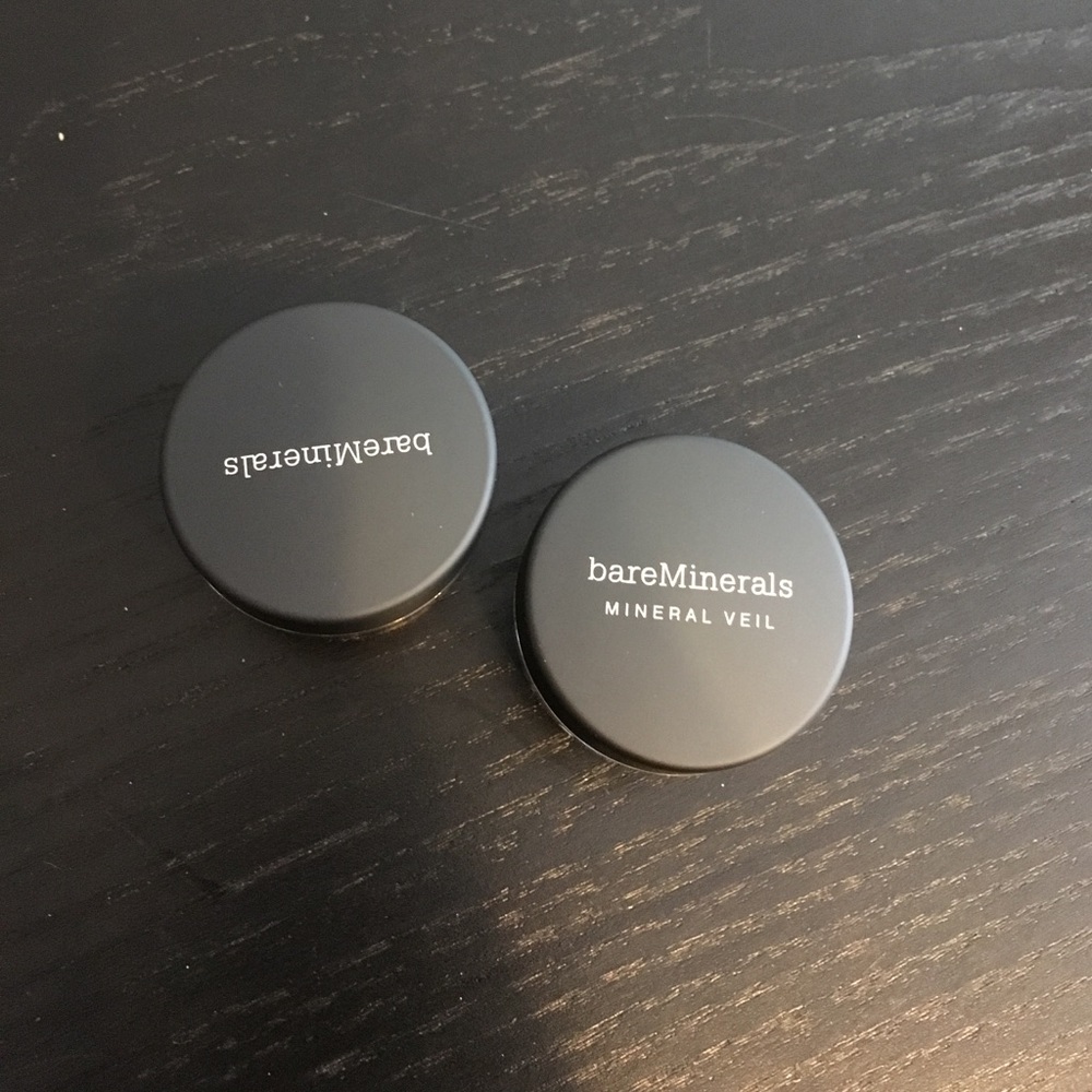 New travel size bare minerals mineral veil & blush