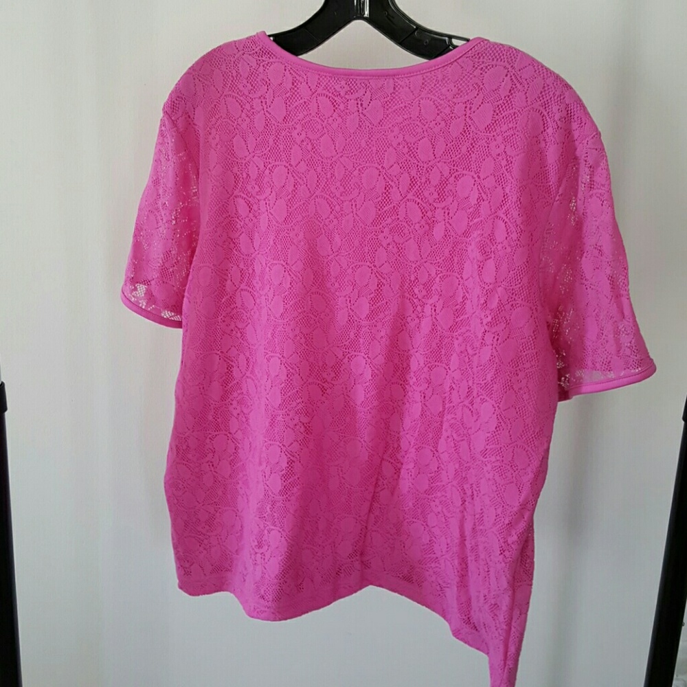 Pink Lace Top! - Picture 3 of 4