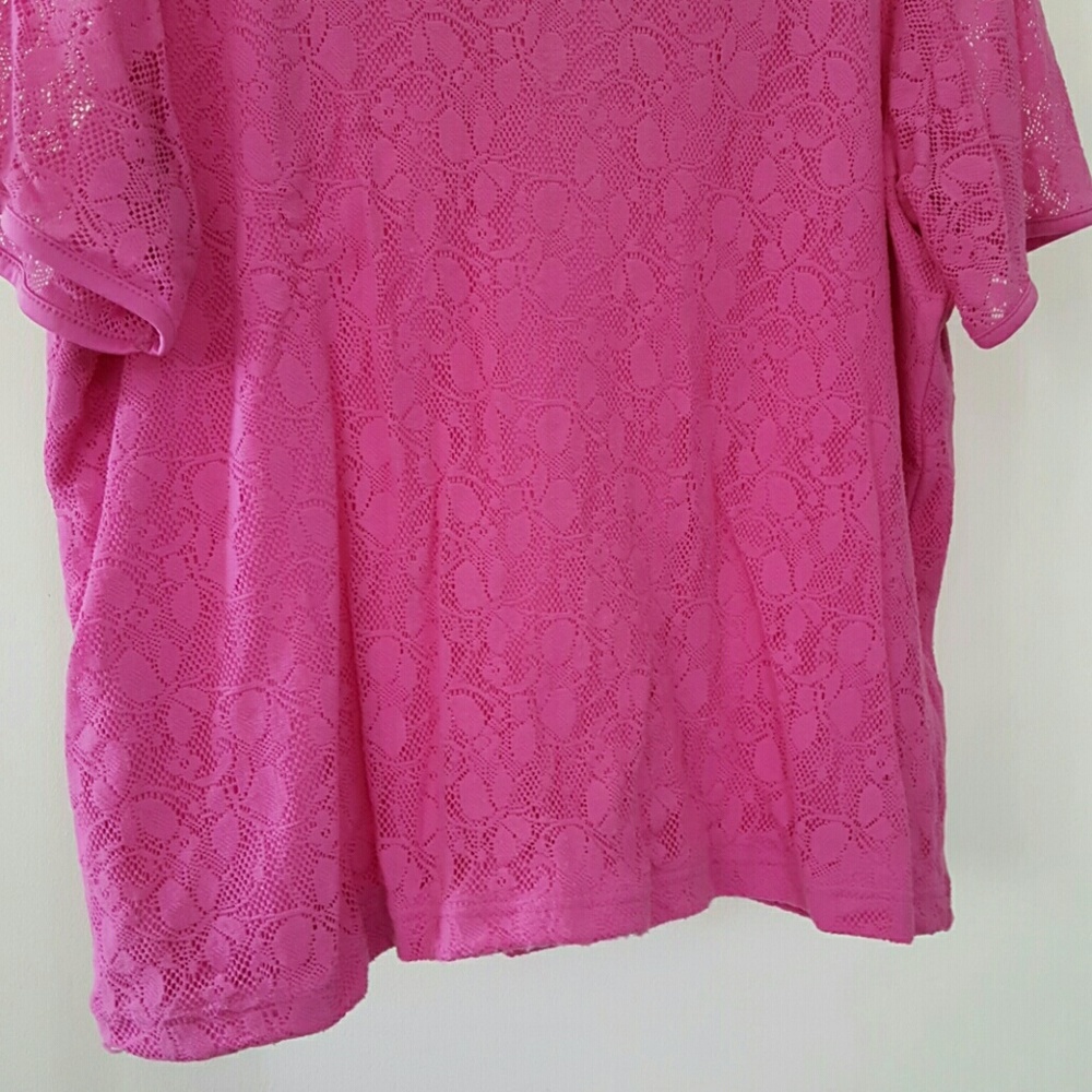 Pink Lace Top! - Picture 4 of 4