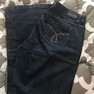 Calvin Klein WIDE leg jean.