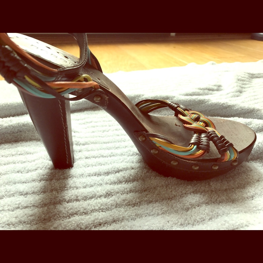 BCBGirls Ankle Strap Heels