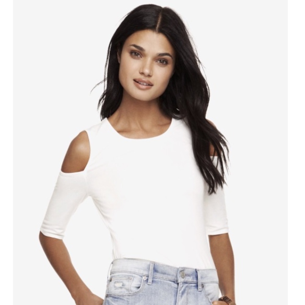 💛White Express Top💛 - Picture 2 of 5