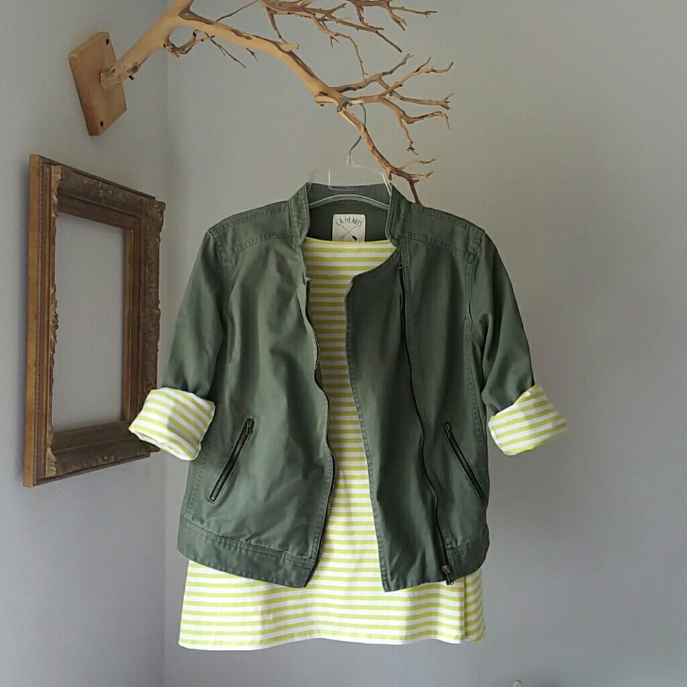 LA Hearts Asymmetric Moto Jacket