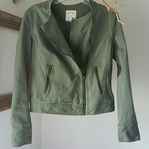 LA Hearts Asymmetric Moto Jacket - Picture 2 of 5