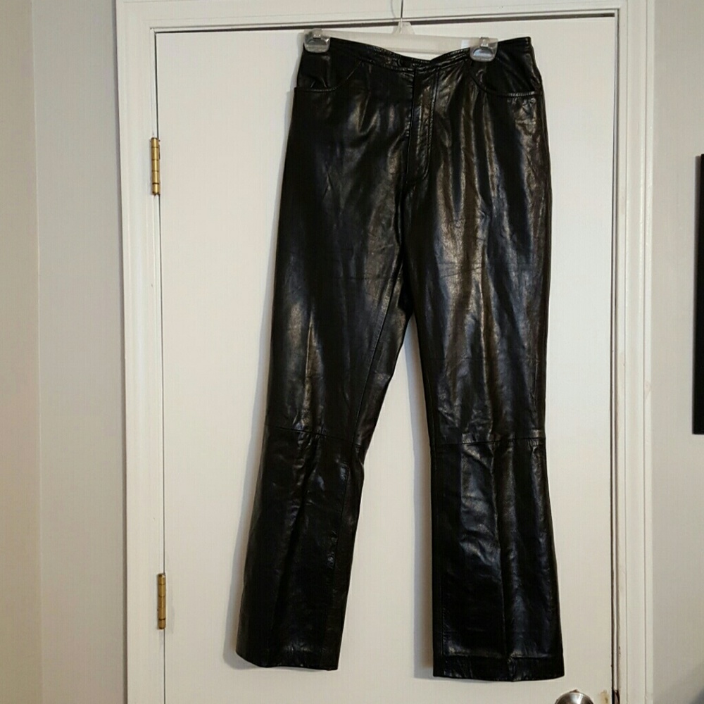 Leather pants