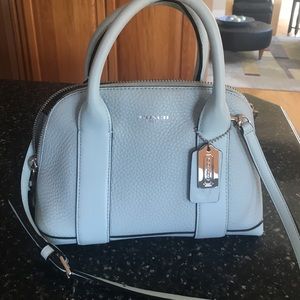 Super cute small satchel Coach spring bag 10x7x3