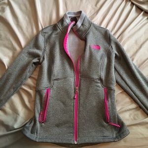North face grey sweater
