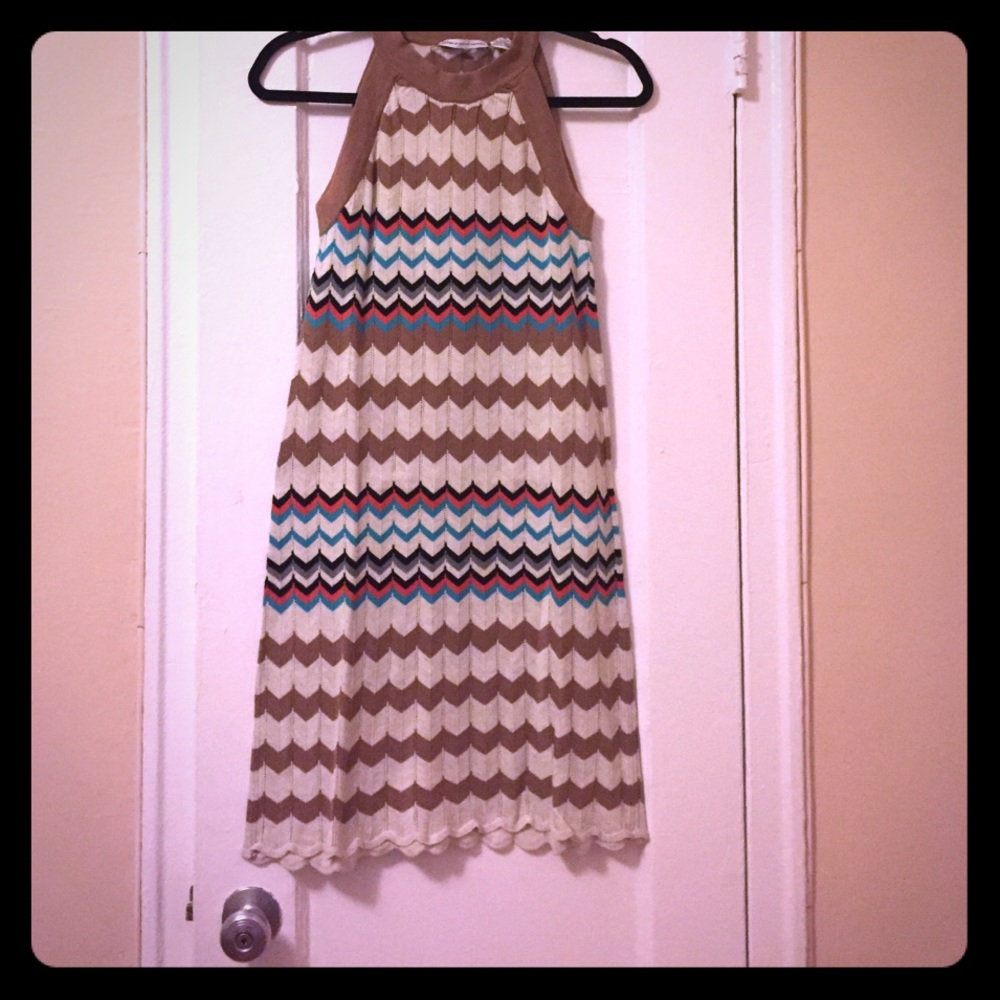Cotton knit autumn cashmere dress