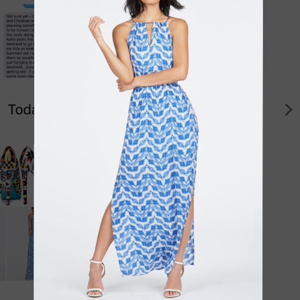 👗 JustFab Goddess Side Slit Dress