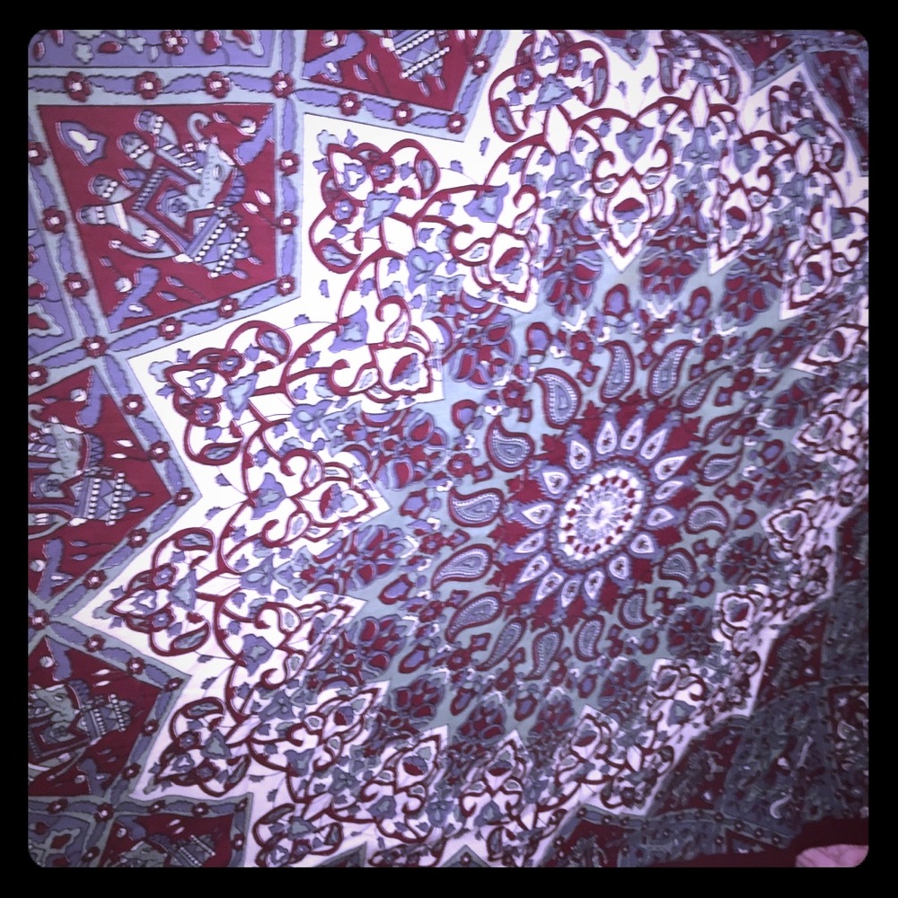 Large mandala tapestry