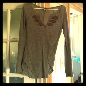 free people embellished long sleeve