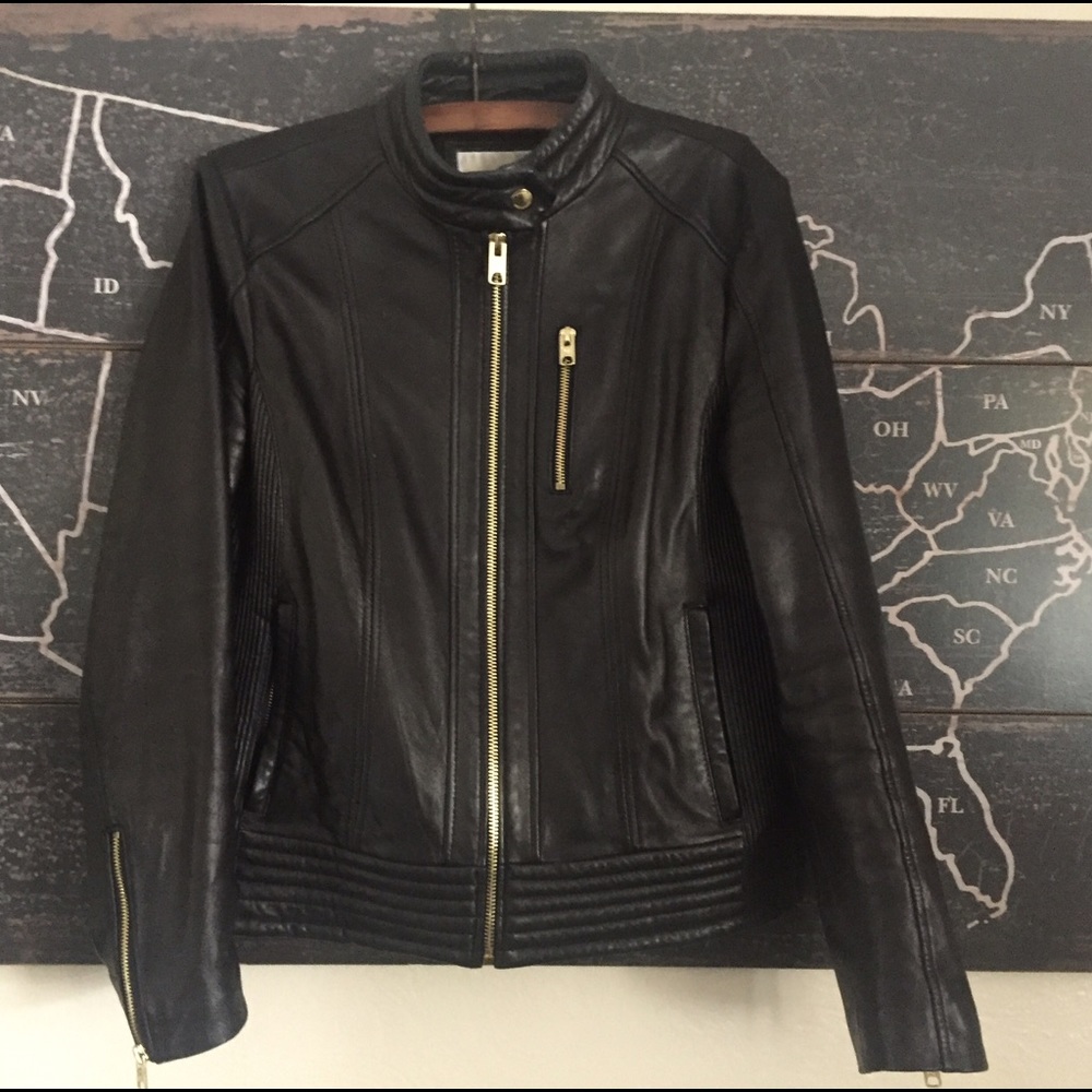 Michael Kors Leather Jacket