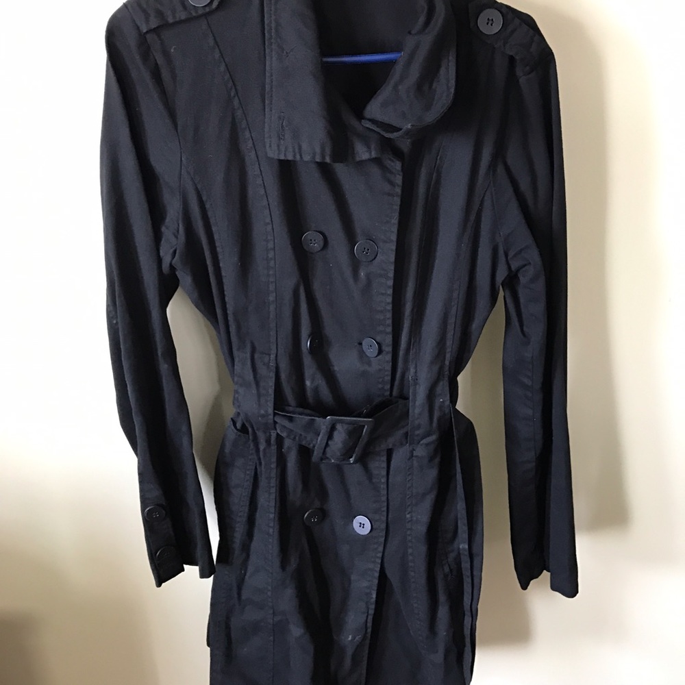 Black spring jacket