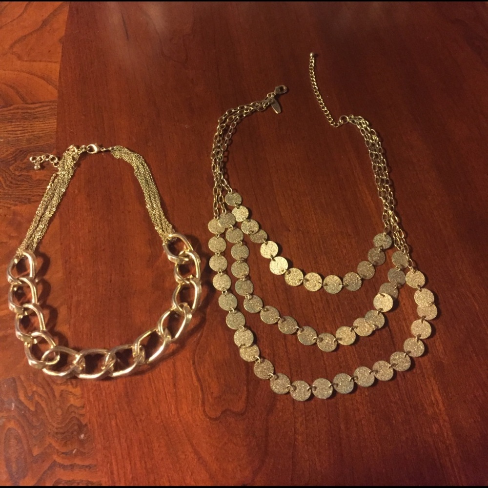 Gold necklace bundle