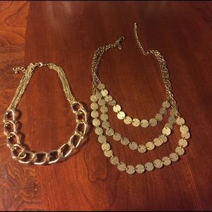 Gold necklace bundle
