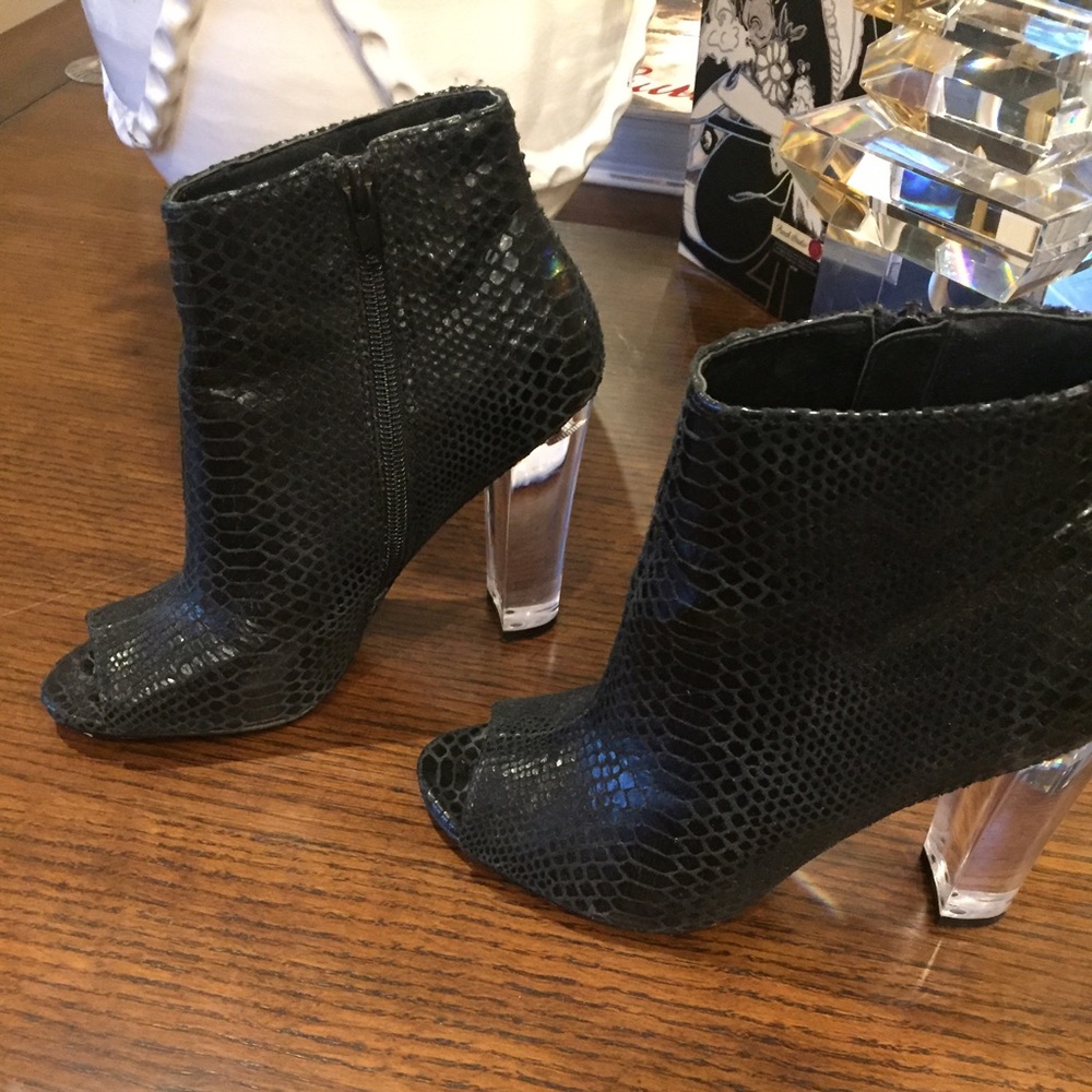 Steve Madden Open Toe Booties - image 1