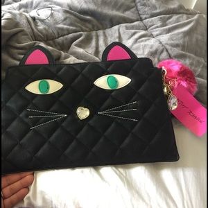 Betsey Johnson Kitty Wristlet