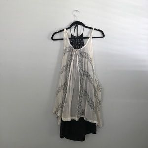 Free People two piece dress set