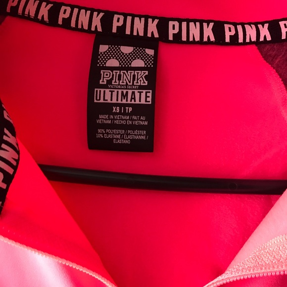 ❌NOT FOR SALE❌VS PINK ULTIMATE DEEP ZIP PULLOVER - Picture 3 of 6