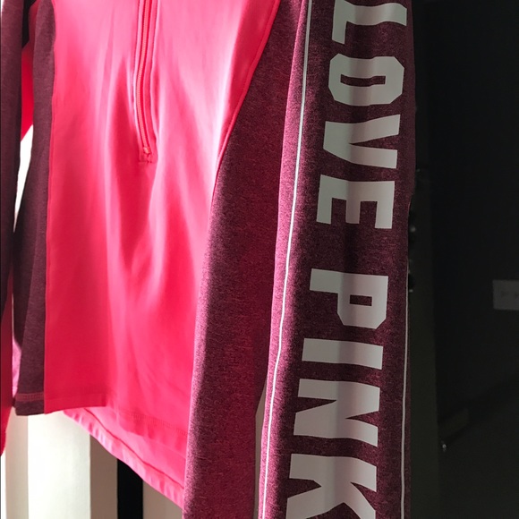 ❌NOT FOR SALE❌VS PINK ULTIMATE DEEP ZIP PULLOVER - Picture 5 of 6