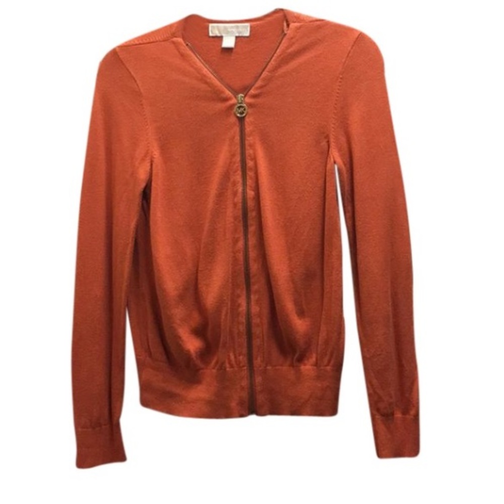 Michael Kors Padlock Full-zip Cardigan