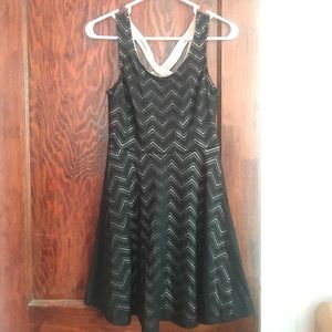 Black and Tan dress