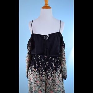 FLYING TOMATO off shoulder NEW romper LARGE