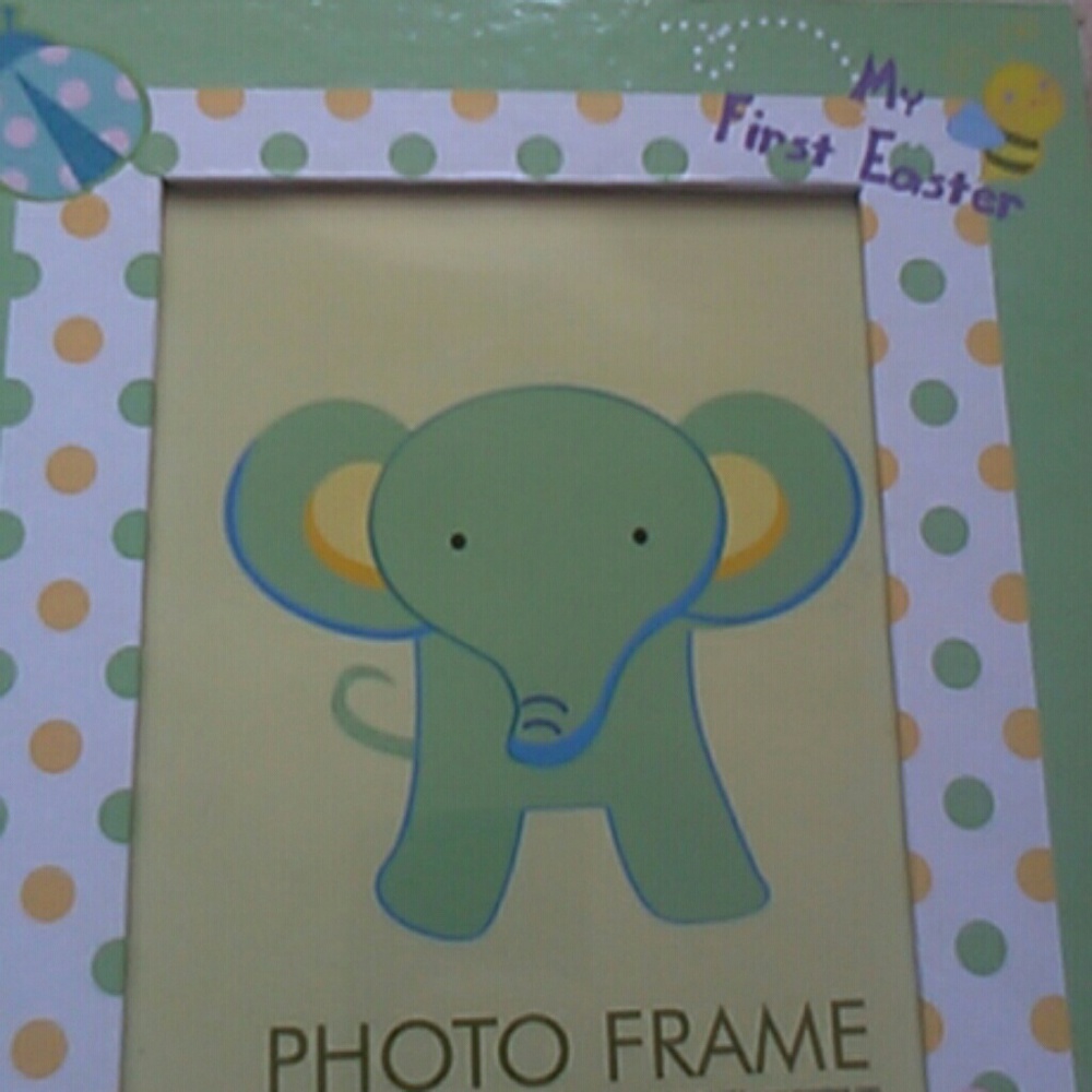 My first easter photo frame. $4 when bundling