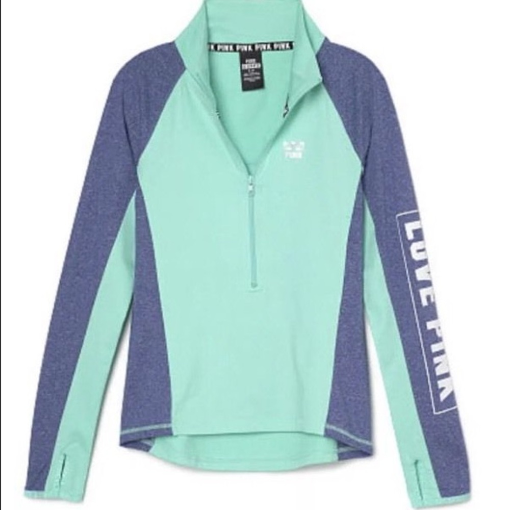 VS PINK Turquoise / Blue Ultimate Deep Zip XS