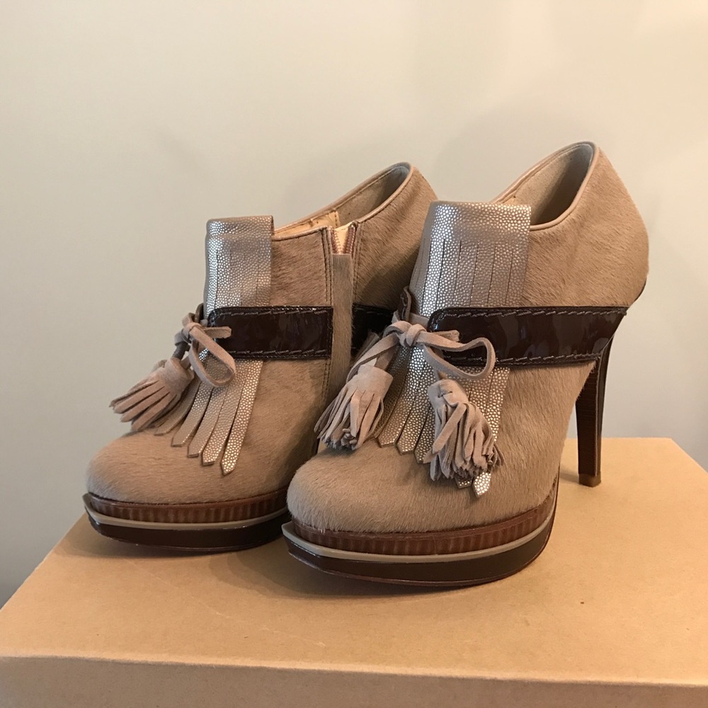 Cole Haan Kiltie Booties