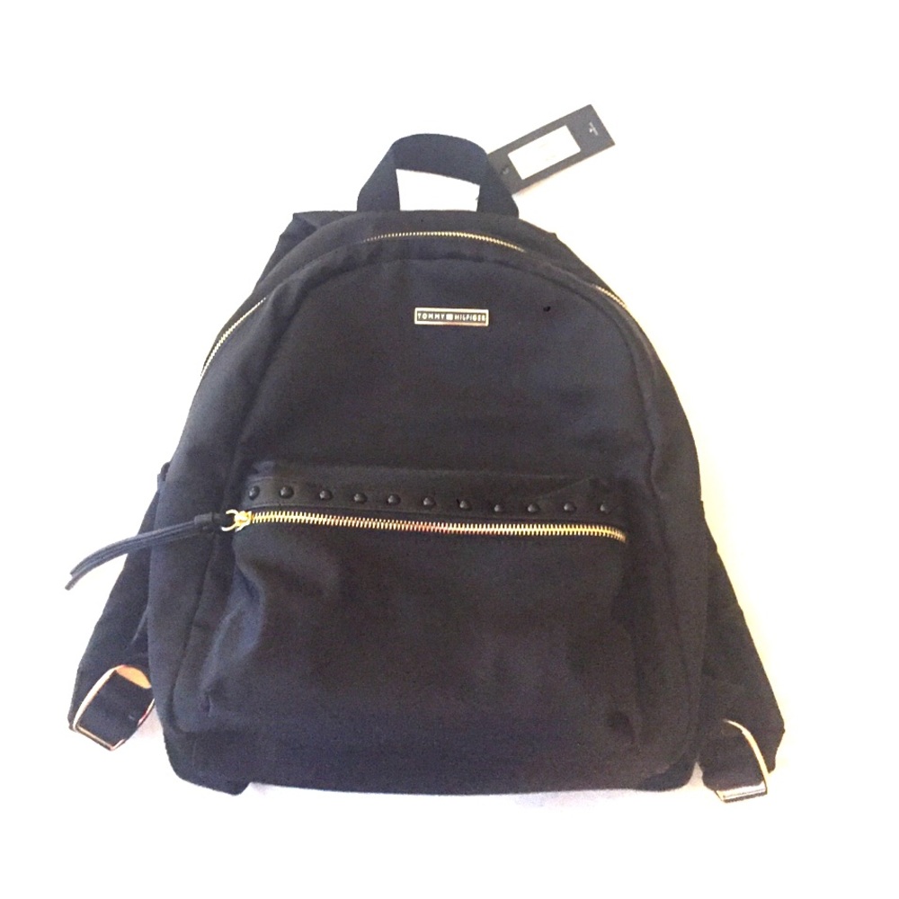Black Tommy Hilfiger Backpack