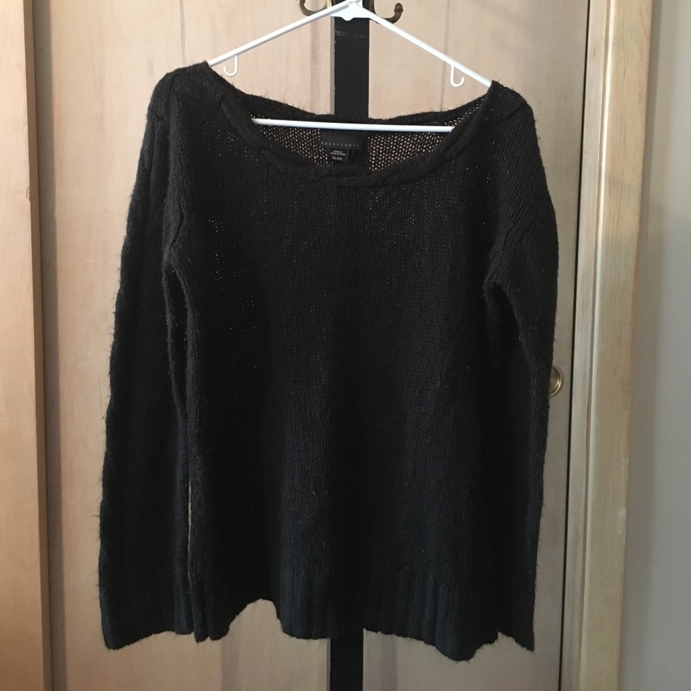 Apostrophe Black Sweater XL