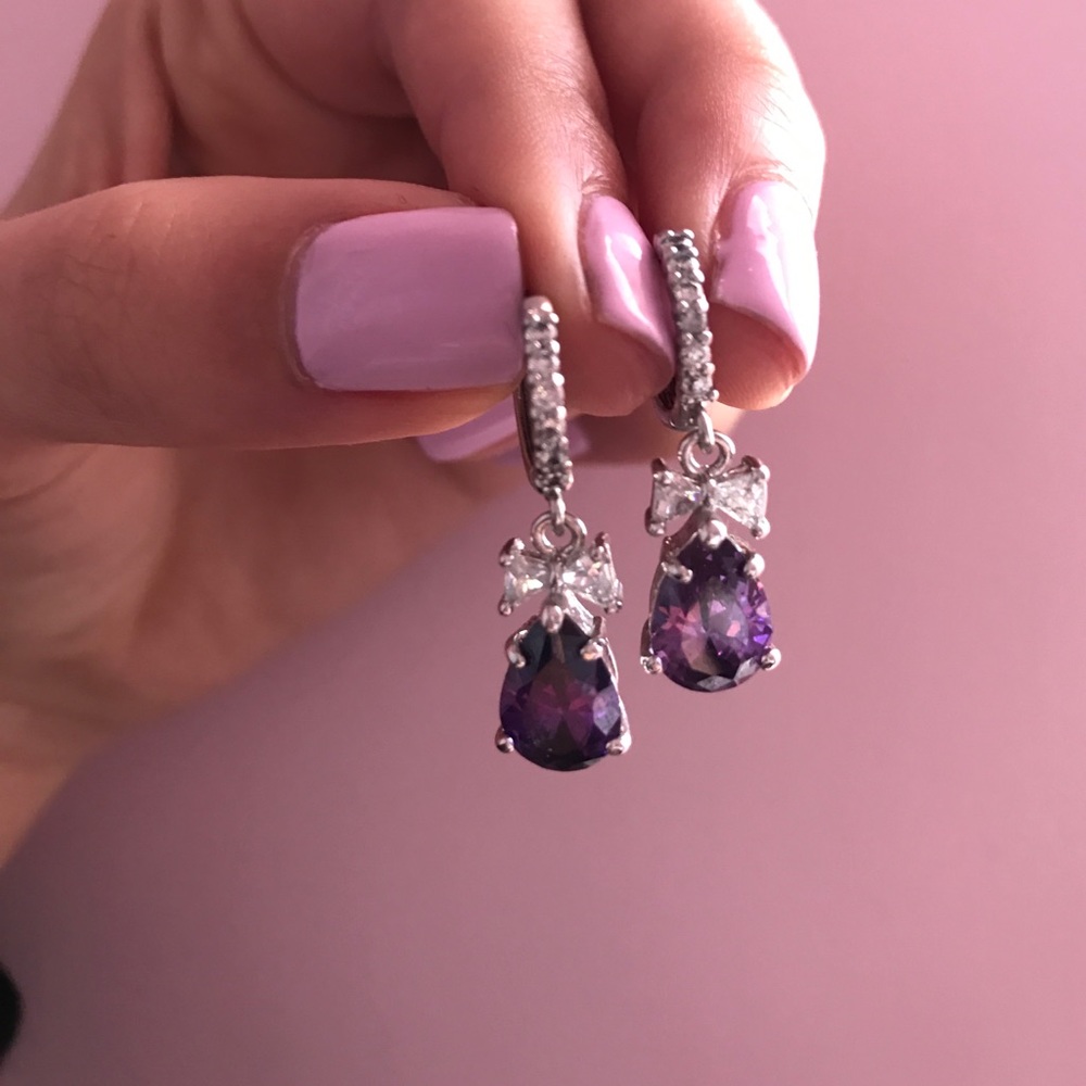 swarovski crystal earrings